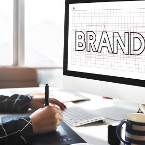 Brand Copyright Name Draft Graphic Concept